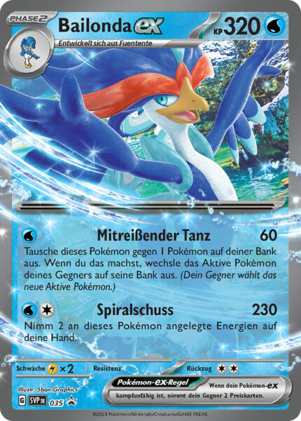 Bailonda-ex_SVP-DE-035_Promo-Pokémon-Karte_Deutsch