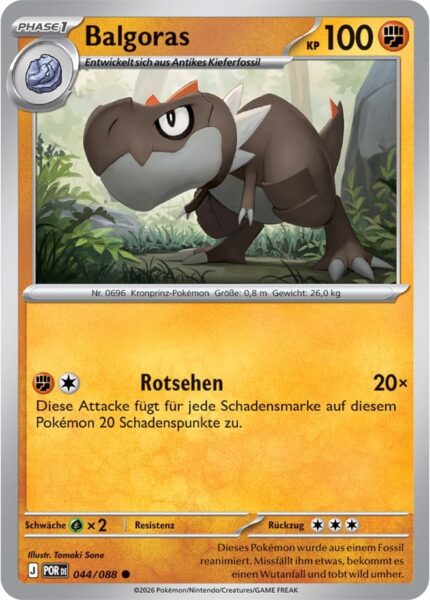 Balgoras-044-088-Optimale-Ordnung-Pokémon-Karte-Deutsch