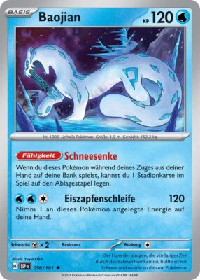 Baojian-056-191-SSP-DE-Karmesin-Purpur-Stürmische-Funken-Pokémon-Karte-Deutsch-TCG