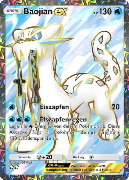 Baojian-ex-102-093-B2a-Wundervolles-Paldea-Pokémon-TCG-Sammelkartenspiel-Pocket-Karte-Deutch