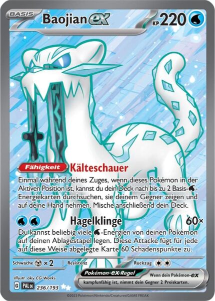 Baojian-ex_236-193_Entwicklungen-in-Paldea_Pokémon-Karte