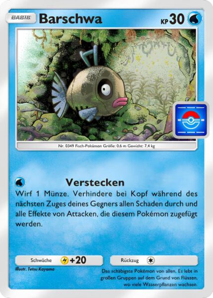 Barschwa-072-P-B-Promo-Karte-Pokémon-TCG-Sammelkartenspiel-Pocket-Deutsch