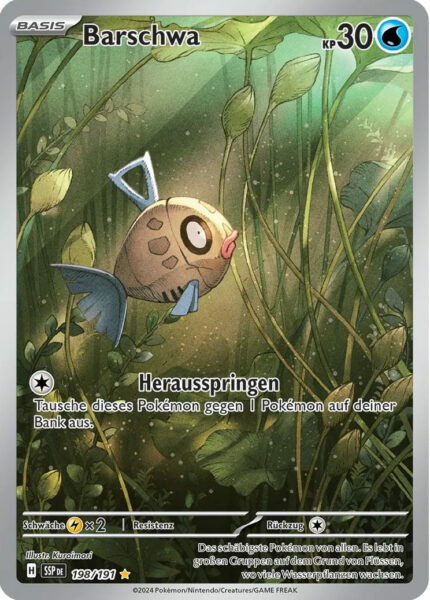 Barschwa-198-191-SSP-DE-Karmesin-Purpur-Stürmische-Funken-Illustration-Rare-Pokémon-Karte-Deutsch