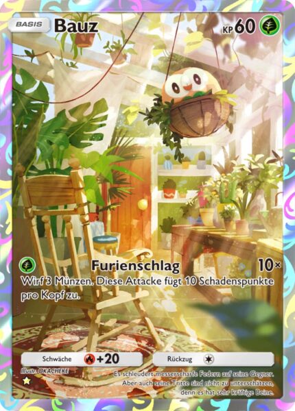 Bauz-A3a-Dimensionale-Krise-Pokémon-TCG-Sammelkartenspiel-Pocket-Illustration-Karte