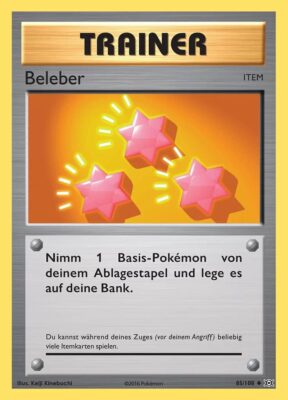 Beleber_85-108_XY-Evolution-Evolutions_Pokémon-Karte_Deutsch