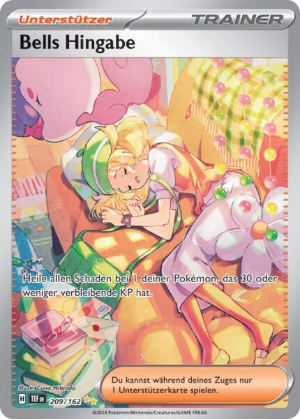 Bells-Hingabe_209-162_Full-Art_Special-Illustration-Rare_Pokémon-Karte_Deutsch