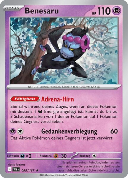 Benesaru_095-167_TWM-DE_Maskerade-im-Zwielicht_Pokémon-Karte_Deutsch