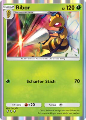 Bibor-010-Pokémon-TCG-Sammelkartenspiel-Pocket-Unschlagbare-Gene-Digitale-Karte-2024