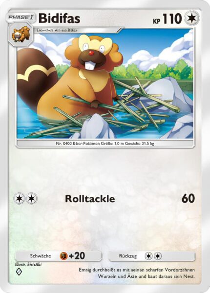 Bidifas-136-207-Kollision-von-Raum-und-Zeit-Pokémon-TCG-Sammelkartenspiel-Pocket-Karte