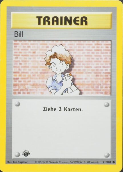 Bill_91-102_Basis-Set_Grundset_Pokémon-Karte