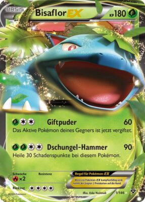 Bisaflor-EX-1-146-XY-Pokémon-Karte