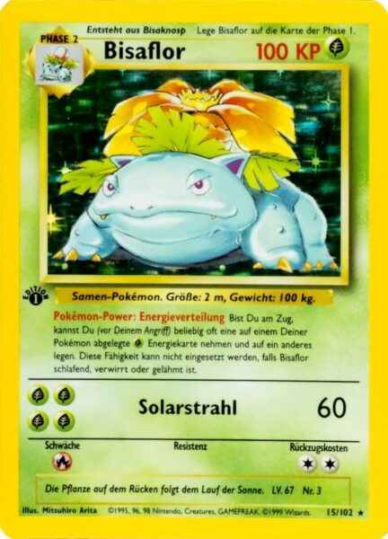 Bisaflor_15-102_Basis-Set_Grundset_Pokémon-Karte-1999