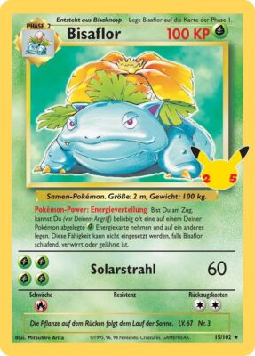 Bisaflor_Celebrations_Classic_Collection_15-102_Pokémon-Karte_Klassische-Sammlung