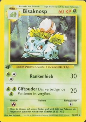 Bisaknosp_30-102_Basis-Set_Grundset_Pokémon-Karte