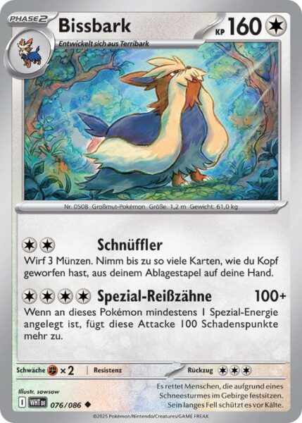 Bissbark-076-086-WHT-DE-Weiße-Flammen-Pokémon-Karte-Karmesin-Purpur-Deutsch