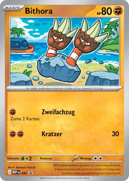 Bithora-MEP-DE-087-Black-Star-Promo-Pokémon-Karte-Deutsch