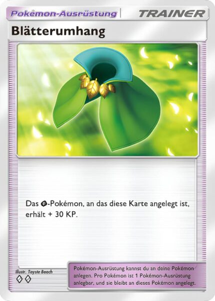 Blätterumhang-147-155-A3-Hüter-des-Firmaments-Pokémon-TCG-Sammelkartenspiel-Pocket-Karte-1