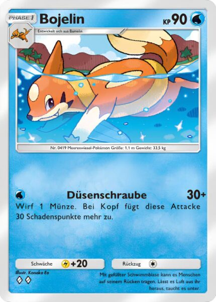 Bojelin-039-207-Kollision-von-Raum-und-Zeit-Pokémon-TCG-Sammelkartenspiel-Pocket-Karte