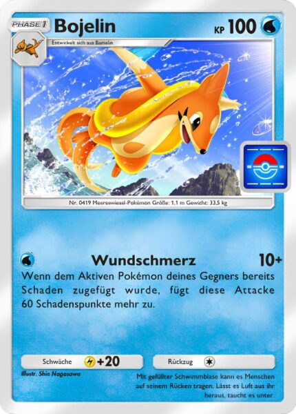 Bojelin-053-P-A-Pokémon-TCG-Sammelkartenspiel-Pocket-Promo-Karte-Deutsch