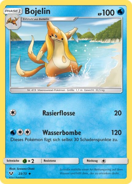 Bojelin-23-73-Schimmernde-Legenden-Pokémon-Karte-Deutsch-TCG-Sammelkartenspiel