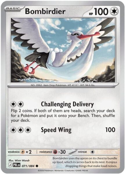 Bombirdier-071-084-Pitch-Black-Dunkelnacht-Pokémon-Karte-Englisch