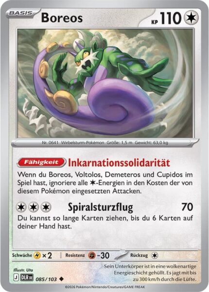 Boreos-085-103-DLR-Delta-Herrschaft-Pokémon-Karte-Deutsch