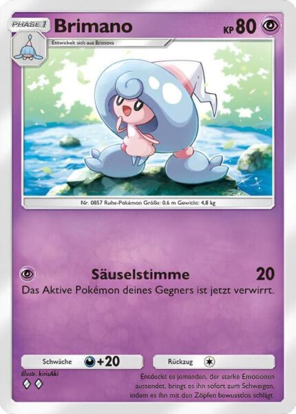 Brimano-070-155-B3-Pulsierende-Aura-Pokémon-TCG-Sammelkartenspiel-Pocket-Karte-Deutsch