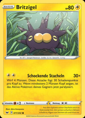 Britzigel-077-Schwert-Schild-Pokémon-Karte