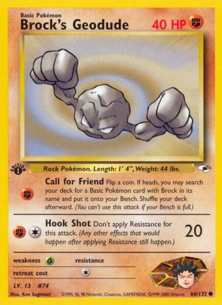 Brocks-Geodude-66-132-Gym-Heroes-Pokémon-Karte-Englisch-TCG-Sammelkartenspiel-2000