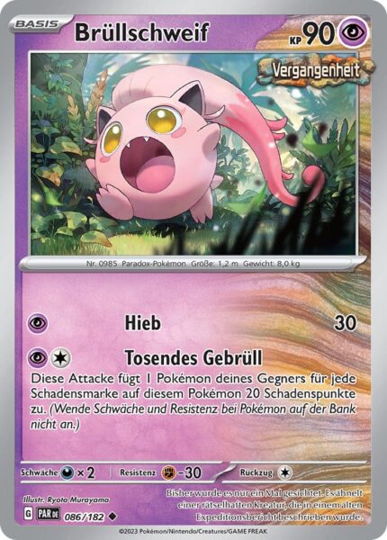 Brüllschweif-086-182-Paradoxrift-Pokémon-Karte