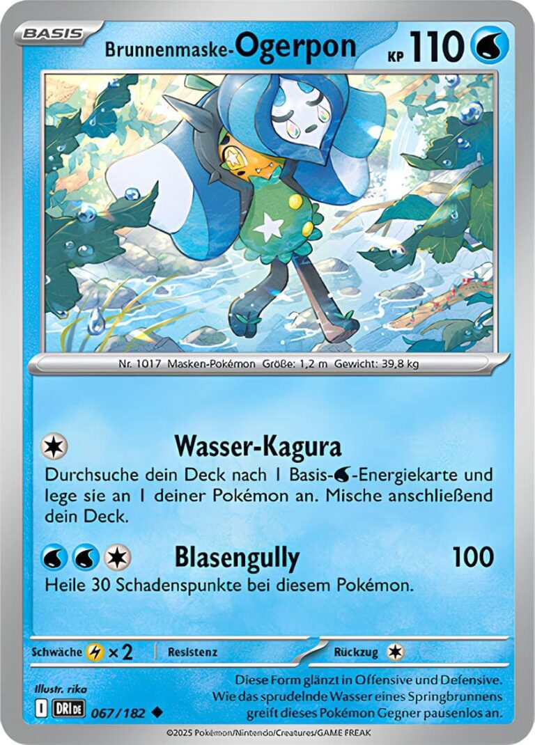 Brunnenmaske-Ogerpon-067-182-Ewige-Rivalen-Pokémon-Karte-Deutsch-2025