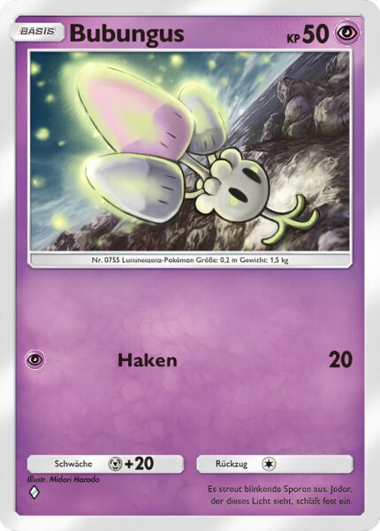 Bubungus-026-069-A3a-Dimensionale-Krise-Pokémon-TCG-Sammelkartenspiel-Pocket-Karte