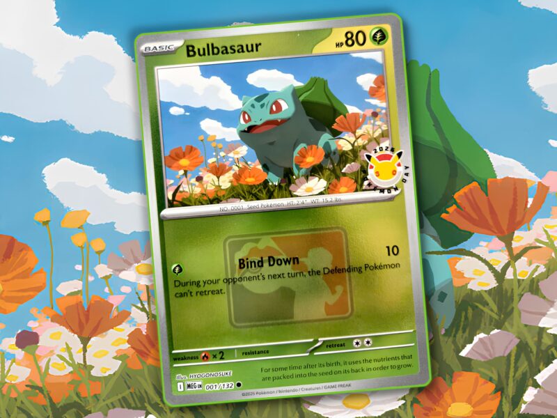 Bulbasaur-Bisasam-Pokémon-Day-2026-Promo-Pokémon-Karte-enthüllt