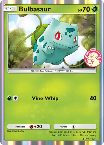 Bulbasaur-Pokémon-TCG-Sammelkartenspiel-Pocket-Genetic-Apex-Unschlagbare-Gene-Digitale-Promo-Karte-Englisch