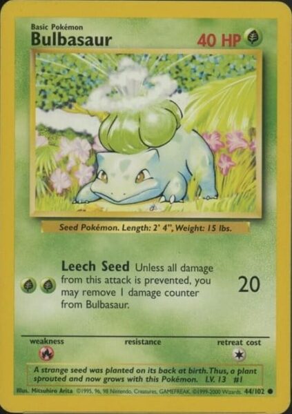 Bulbasaur_Bisasam_44-102_Base-Set_1999-2000_4th-Print_Pokémon-Karte