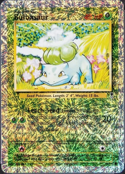 Bulbasaur_Bisasam_68-110_Legendary-Collection_Reverse-Holo_Pokémon-Karte