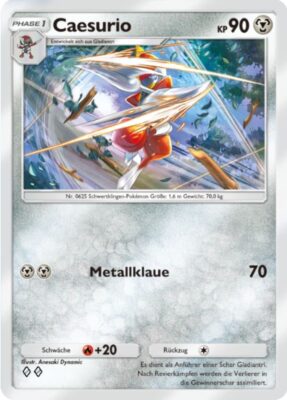Caesurio-180-Pokémon-TCG-Sammelkartenspiel-Pocket-Unschlagbare-Gene-Digitale-Karte
