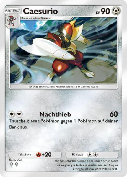 Caesurio-120-155-B3-Pulsierende-Aura-Pokémon-TCG-Sammelkartenspiel-Pocket-Karte-Deutsch