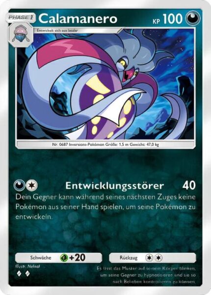 Calamanero-112-155-B3-Pulsierende-Aura-Pokémon-TCG-Sammelkartenspiel-Pocket-Karte-Deutsch