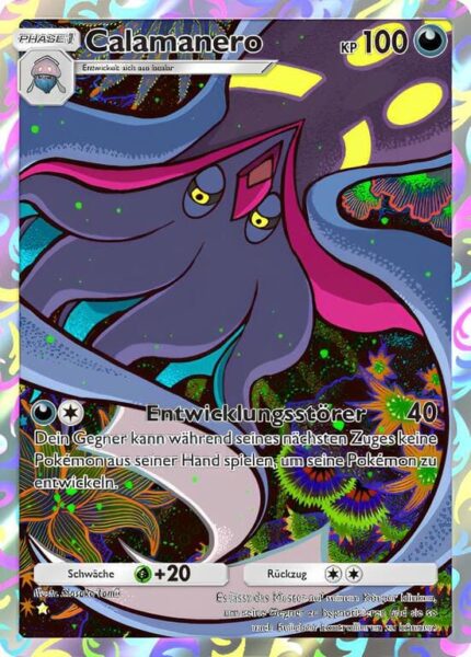 Calamanero-175-155-B3-Pulsierende-Aura-Pokémon-TCG-Sammelkartenspiel-Pocket-Karte-Deutsch