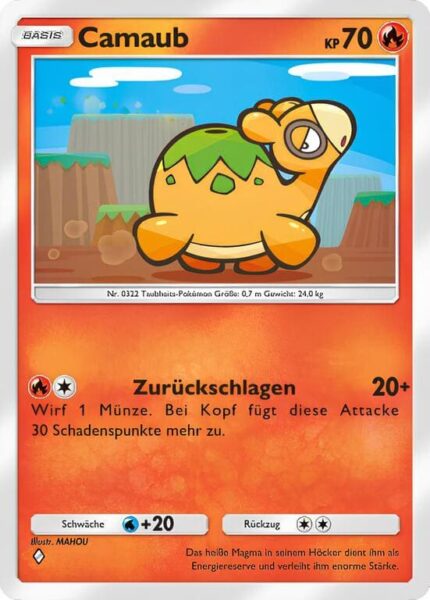 Camaub-021-155-B3-Pulsierende-Aura-Pokémon-TCG-Sammelkartenspiel-Pocket-Karte-Deutsch