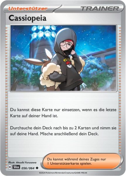 Cassiopeia_056-064_SFA-DE_Nebel-der-Sagen_Pokémon-Karte_Deutsch-TCG-Sammelkartenspiel_Karmesin-Purpur