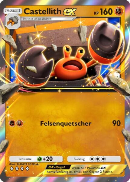 Castellith-ex-088-155-B3-Pulsierende-Aura-Pokémon-TCG-Sammelkartenspiel-Pocket-Karte-Deutsch