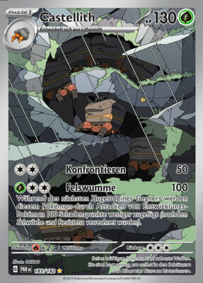 Castellith_PAR-DE-183-182_Paradox-Rift-Paradoxrift_Illustration-Rare-Pokémon-Karte_Deutsch