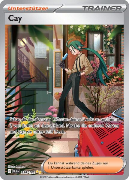 Cay-258-182-Paradoxrift-Special-Illustration-Rare-Pokémon-Karte-Deutsch