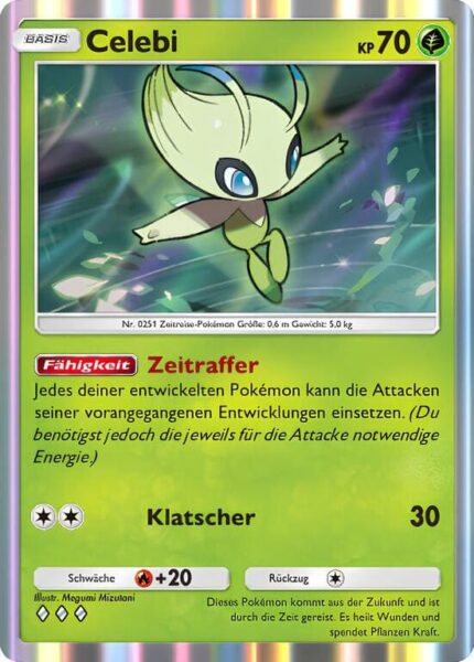 Celebi-004-155-B3-Pulsierende-Aura-Pokémon-TCG-Sammelkartenspiel-Pocket-Karte-Deutsch