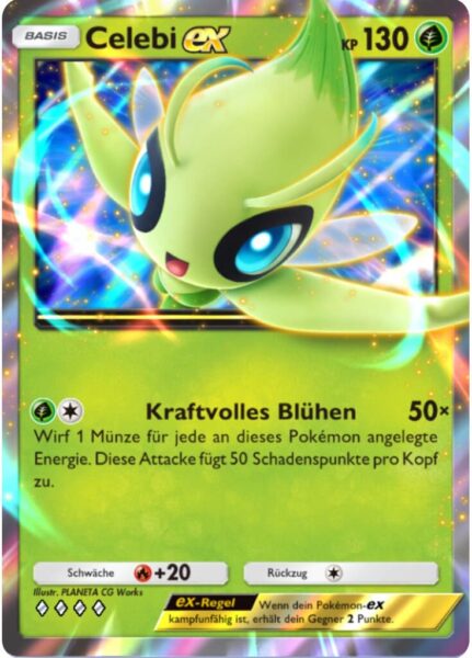 Celebi-ex-003-068-Pokémon-TCG-Sammelkartenspiel-Pocket-Mysteriöse-Insel-Karte-A1a