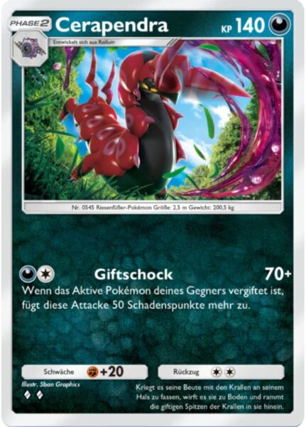 Cerapendra-055-068-Pokémon-TCG-Sammelkartenspiel-Pocket-Mysteriöse-Insel-Karte-A1a
