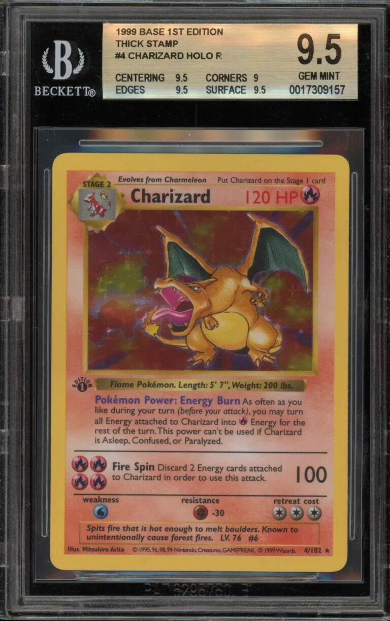 Charizard-4-102-Base-Set-Pokémon-Karte-1st-Edition-BGS-9.5