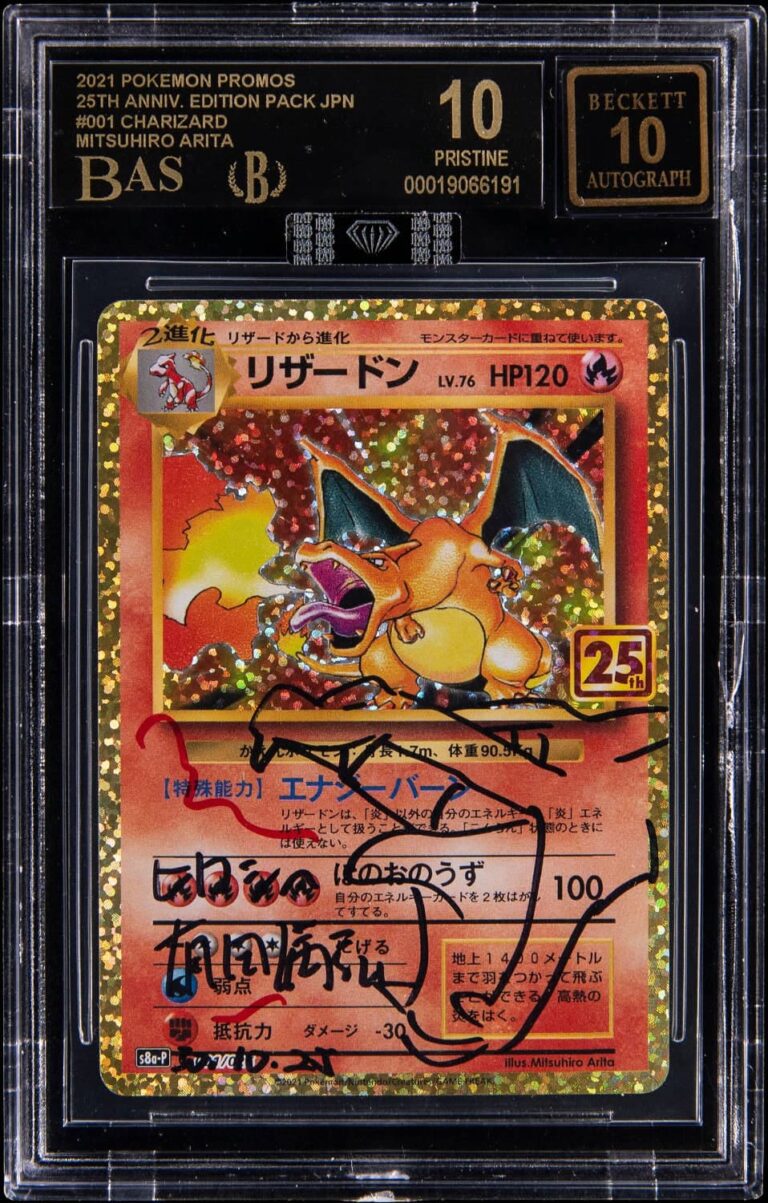 Charizard-Glurak-001-025-S8a-P-25th-Anniversary-Pack-Japan-Pokémon-Karte-BGS-10-Black-Label